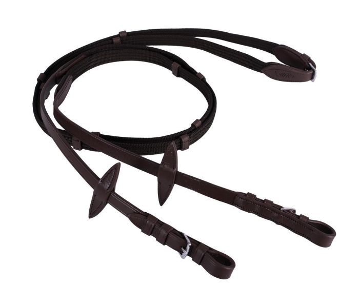 QHP Rênes Web Marron foncé main product photo