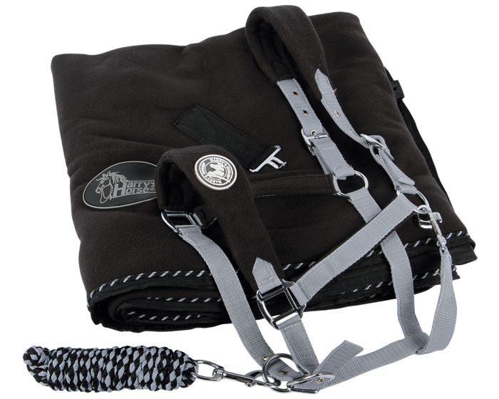 Harry's Horse Couverture fleece et set de licol main product photo