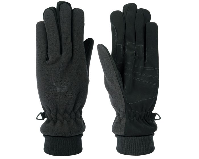 Harry's Horse Gants polaire respirant / imperméable noir