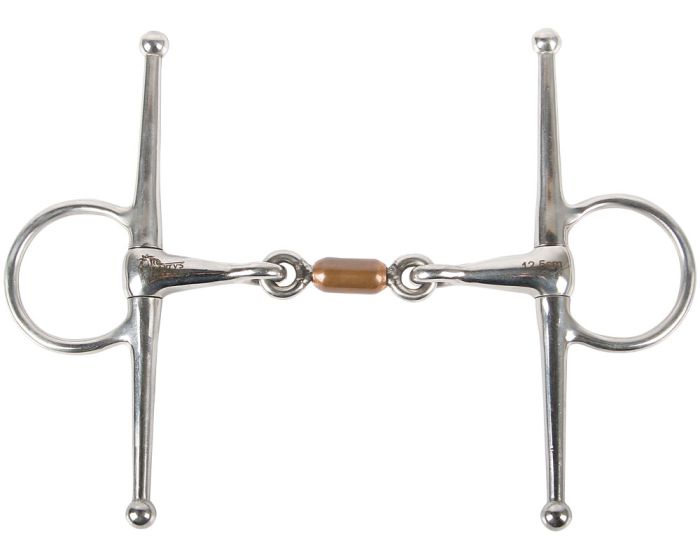 Harry's Horse Rouleaux en cuivre à double articulation Gag / Eggbutt 13mm main product photo