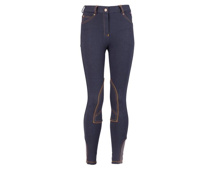 Premiere Pantalon d equitation Daisy II patchs genoux en tissu pour enfants acheter en ligne Minihorseshop