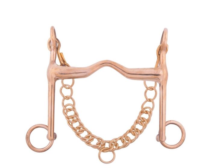 BR Mors de bordure de dressage Cuprion 18 mm main product photo