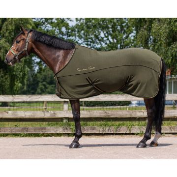 QHP Couverture microfibre collection 75/105 cm Olive