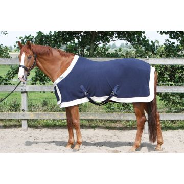 Harry's Horse Couverture polaire modèle état avec rabat poitrine 175 Marine