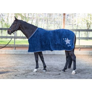 Harry's Horse Couverture polaire LouLou Ensign 120/155 cm Bleu