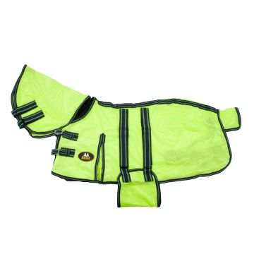 MHS Couverture anti-mouches "Neon" avec col fixe  215 Vert