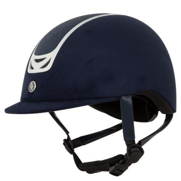 BR Casque d'équitation Volta microfibre