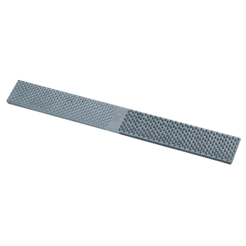 Kerbl Râpe à sabot droite 35 Acier Gris