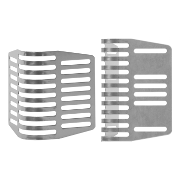 Spouwsafe Grille bout à bout en acier inoxydable 20 pièces