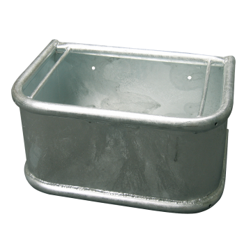 Mangeoire pour chevaux galvanisée Staal Grijs One Size