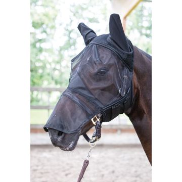 Harry's Horse Masque anti-mouches Flyshield avec embout nasal