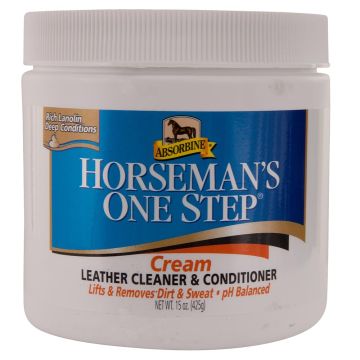 Absorbine Crème pour le cuir Absorbine Horseman'sOne Step 425g