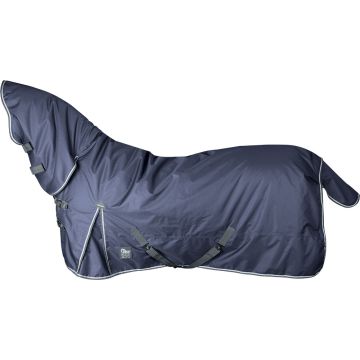 Harry's Horse Couverture d'extérieur avec col Thor 200 215 Bleu Foncé