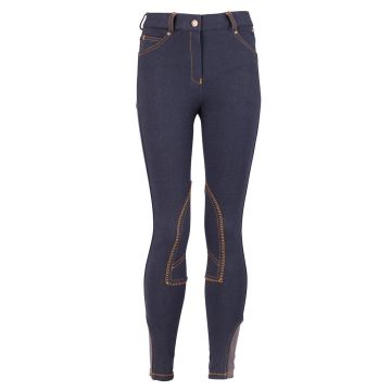 Premiere Pantalon d'équitation Daisy II patchs genoux en tissu pour enfants