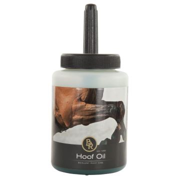 BR Huile pour sabots avec pinceau 450 ml One Size Vert