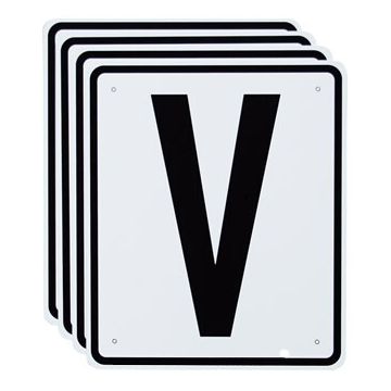 horka ENSEMBLE SUPPLÉMENTAIRE DE 4 LETTRES DE DRESSAGE À ACCROCHER