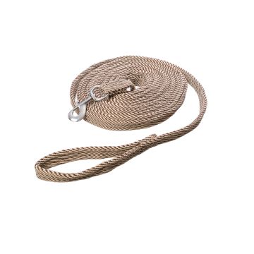 MHS Corde à longe "Cross" 8 mètres 8 m Marron