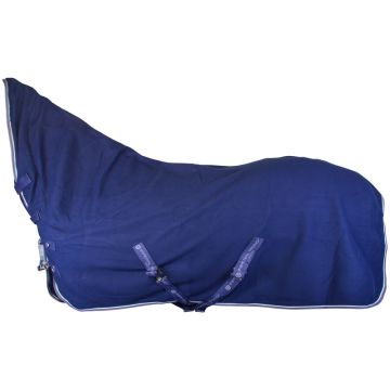 Imperial Riding Couverture anti-transpiration polaire avec sangle et col IR Basic