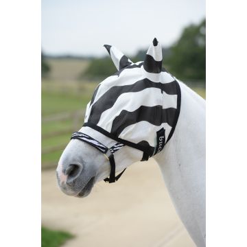 Bucas Masque anti-mouches Buzz Off Zebra