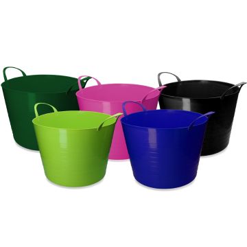 Vplast Seau V-Trug Flexi bleu 65 l