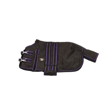MHS Foal Rug with Bellyflap 100 gramme noir 40/50 cm