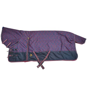 MHS Couverture d'hiver "Rebel" 300 gramme col fixe 60/80 cm Points rouges