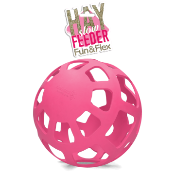 Excellent Foin Slowfeeder amusant et flexible 22 cm One Size Rose